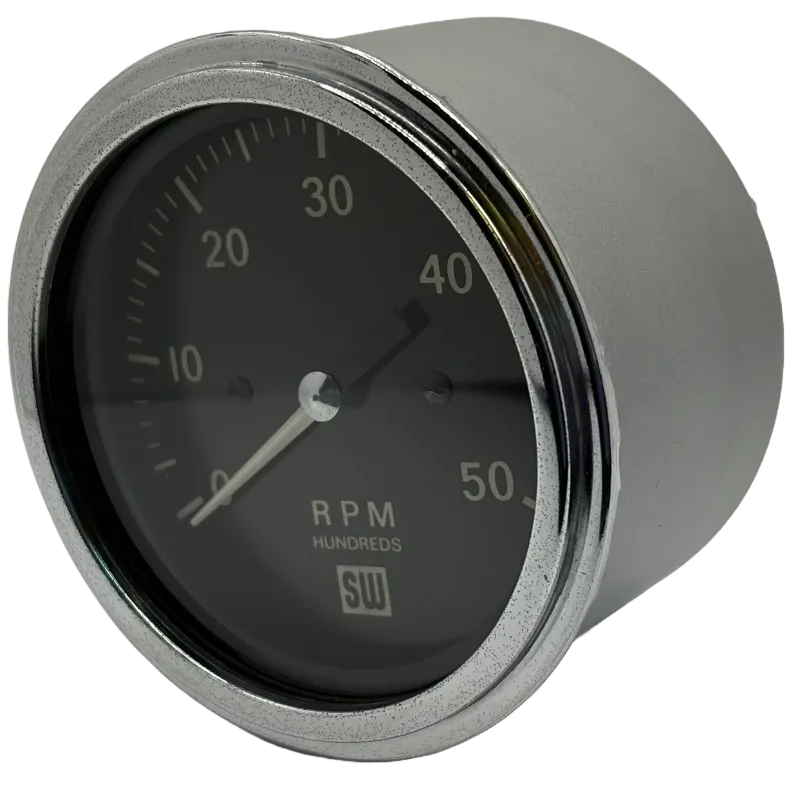 Stewart Warner 960 BL Tachometer: Modernized Restoration with VDO Reliability